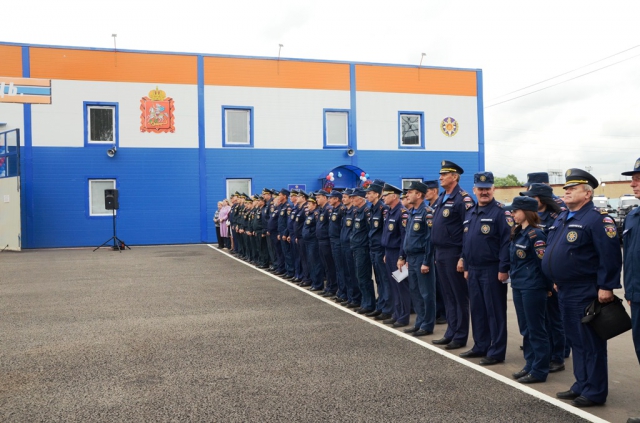 В Московской области введено в эксплуатацию новое пожарное депо