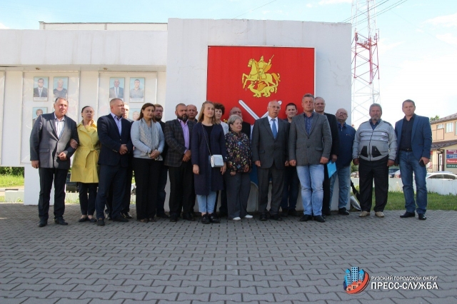 Депутаты и члены Общественной палаты Рузского городского округа записали обращение к Владимиру Путину