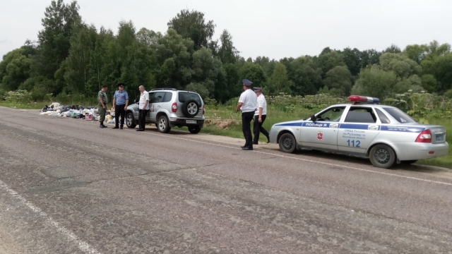 В Рузском городском округе провели засаду на мусорящих жителей