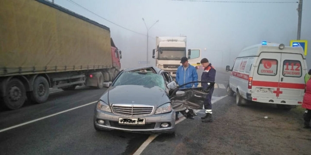 Спасатель случайно оказался рядом с местом ДТП в Рузском округе