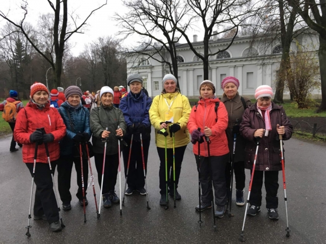 Тучковские «Нордики» в городе Петра