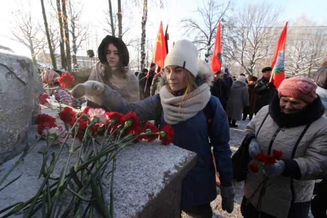 Поселок Тучково отметил 77-летие освобождения от немецко-фашистских захватчиков