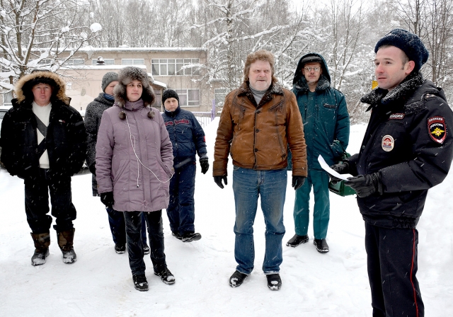 В Рузском городском округе участковые уполномоченные полиции отчитались перед гражданами