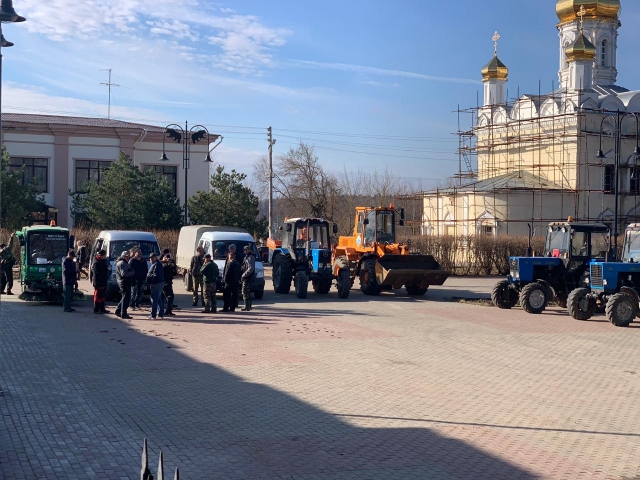 Продолжается весенний месячник благоустройства в Рузском городском округе