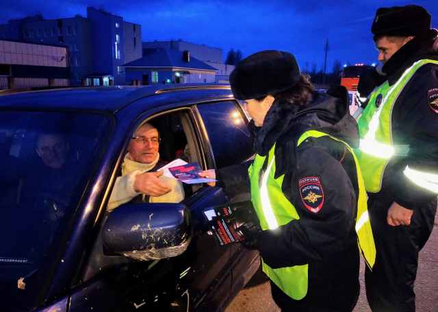 В Рузе прошел рейд «Нетрезвый водитель»