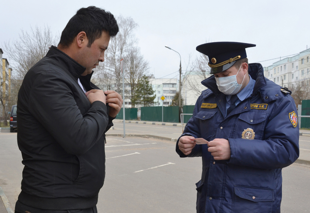 В Рузском округе прошел профилактический рейд по соблюдению гражданами режима самоизоляции