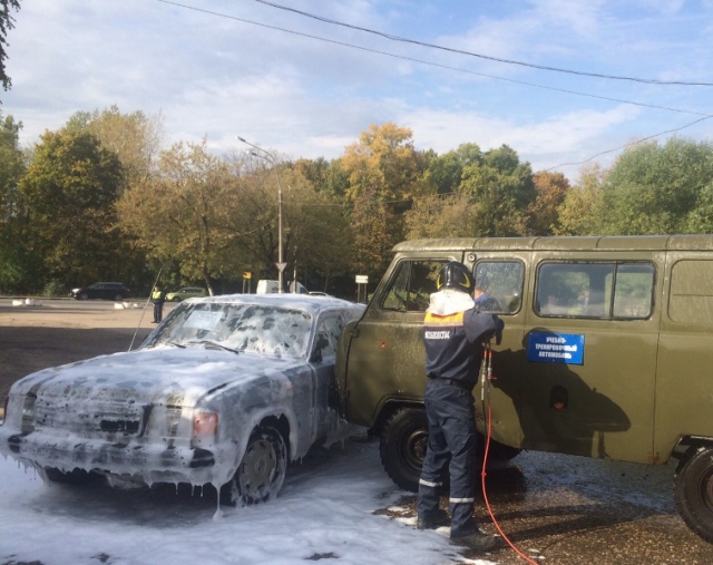 Более 80 учений по спасению людей при ДТП проведено в Московской области с начала 2016 года