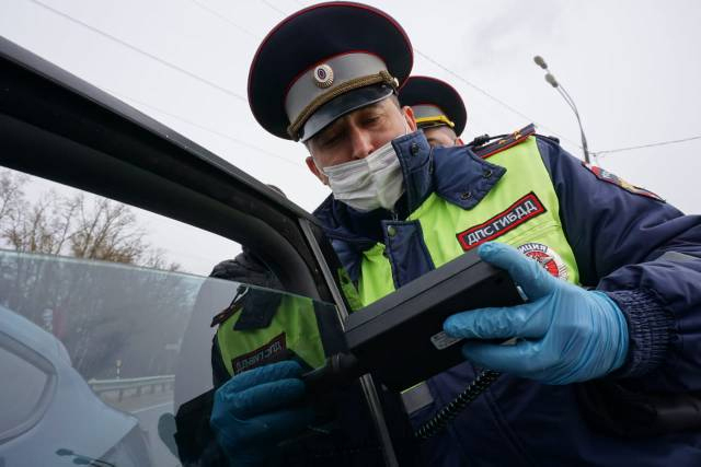 В Рузе проверяли тонировку автомобилей