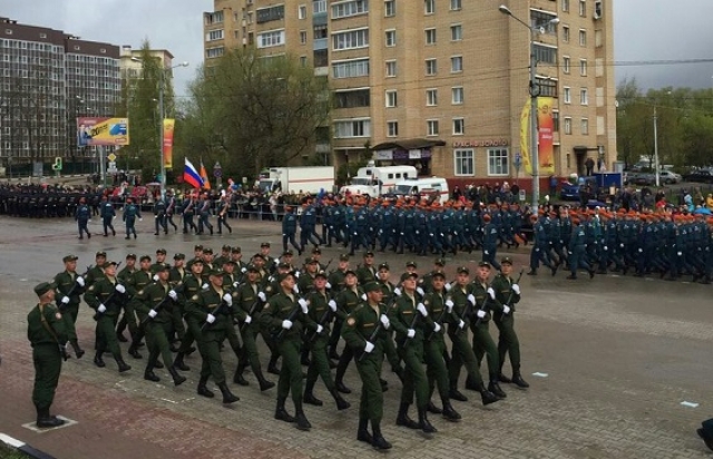 В Рузском городском округе прошел Парад Победы