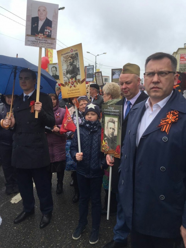 В Рузском округе в акции «Бессмертный полк» приняли участие почти три тысячи человек