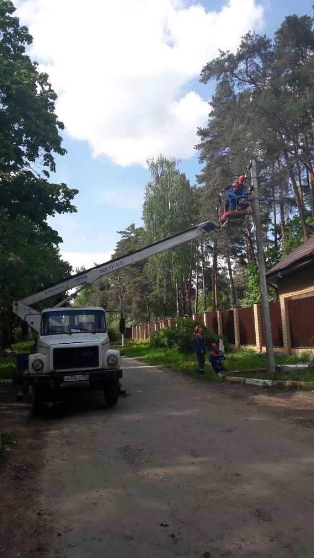 Более 150 км линий электропередачи Московской области восстановлено после урагана