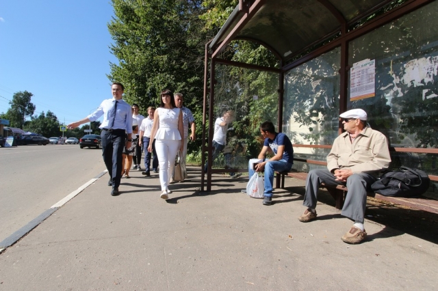 Проверку благоустройства Рузы провел Глава Рузского городского округа в преддверии Дня округа