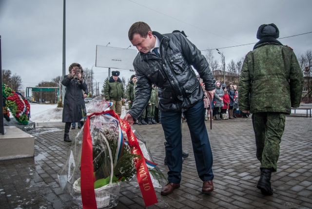 В Рузском районе прошел митинг, посвященный годовщине вывода советских войск из Афганистана