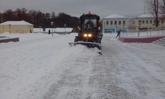 Коммунальные службы Рузского городского округа работают в усиленном режиме