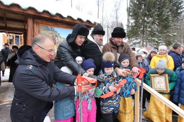 Два родника, один из которых является целебным, открыли в Рузском городском округе