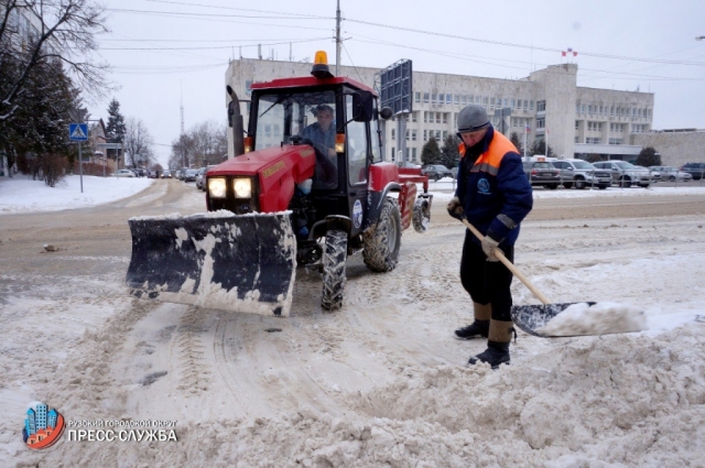 Коммунальные службы Рузского округа работают в усиленном режиме