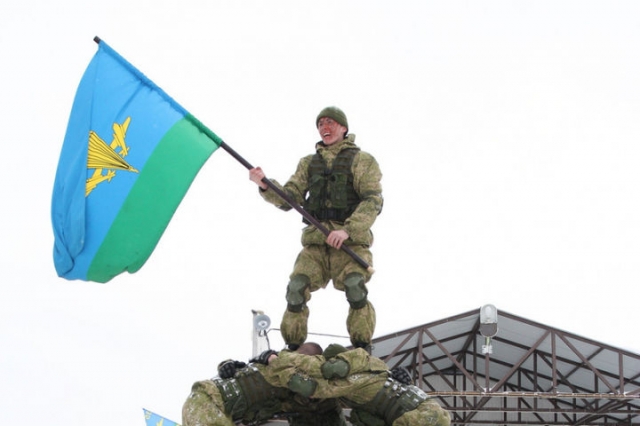 В Рузе побывали военнослужащие Воздушно-десантных войск