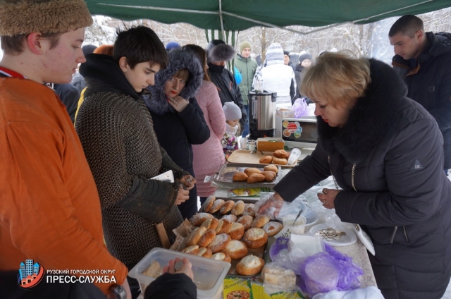 В Рузе отметили Масленицу 