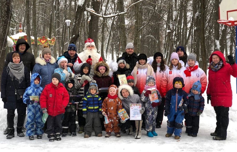 На Городке прошли зимние забавы