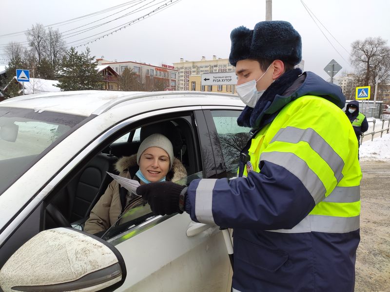 Госавтоинспекция проводит рейды