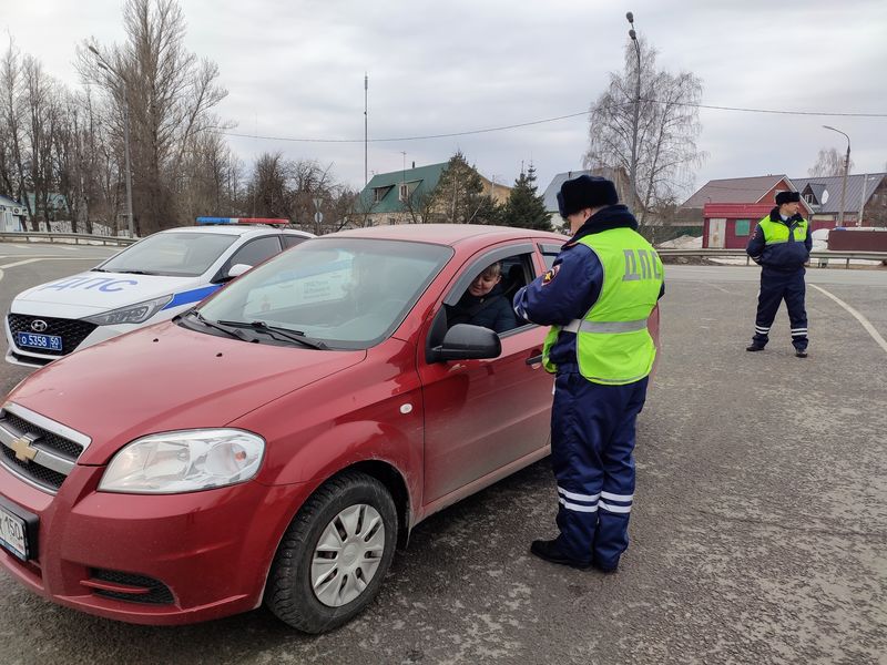 В Нестерово проверяли соблюдение правил перевозки детей в машине