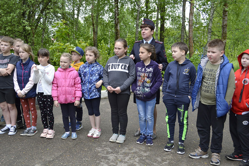 В поселке Беляная Гора прошел урок по основам БДД