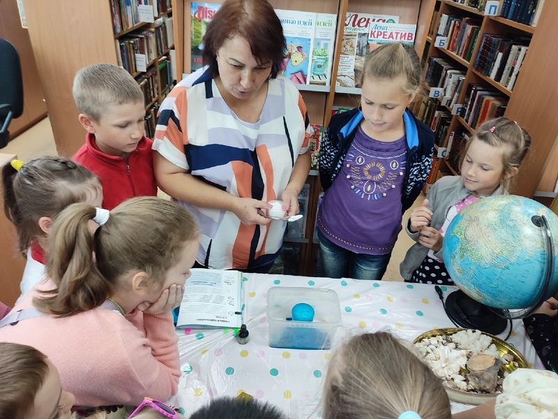 В Тучковской библиотеке говорили об океанах