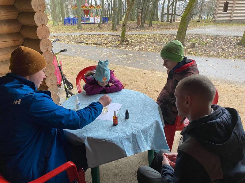 На Городке проводили опыты