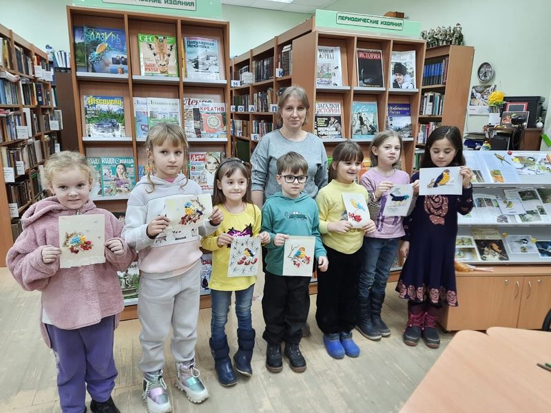 В Тучковской библиотеке прошел мастер-класс