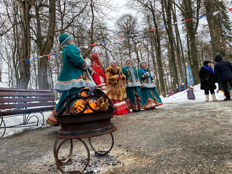 Как на Городке встречали Масленицу