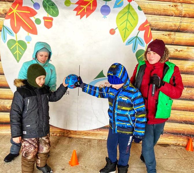 На Городке прошли веселые соревнования