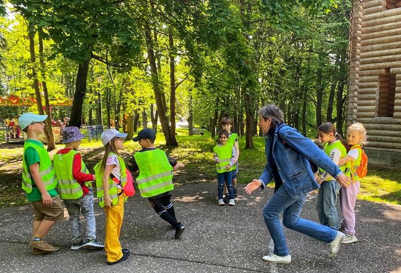 На Городке соревновались дети