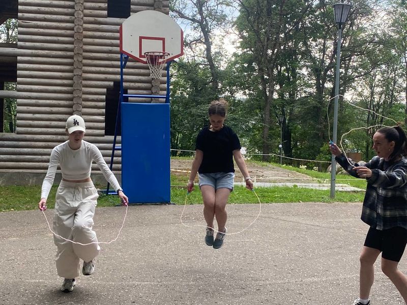 Юные ружане участвовали в «Веселых стартах» 