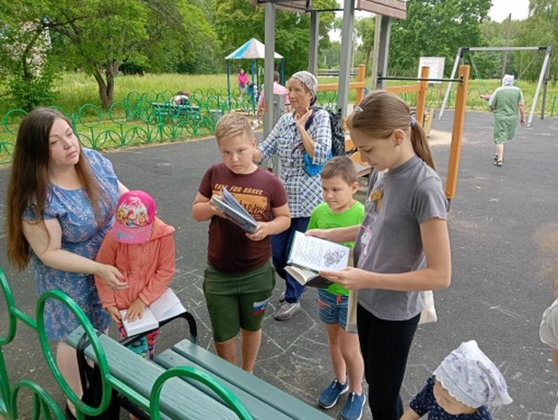 На Беляной Горе – акция «Библиотека без стен»  