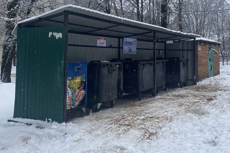 В Рузском округе следят за состоянием контейнерных площадок