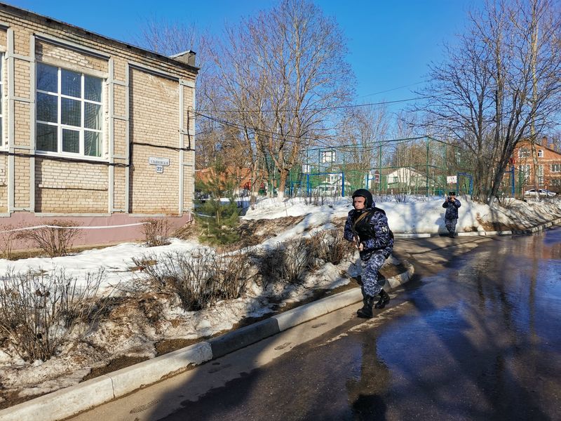 В Рузе прошло тактико-специальное занятие