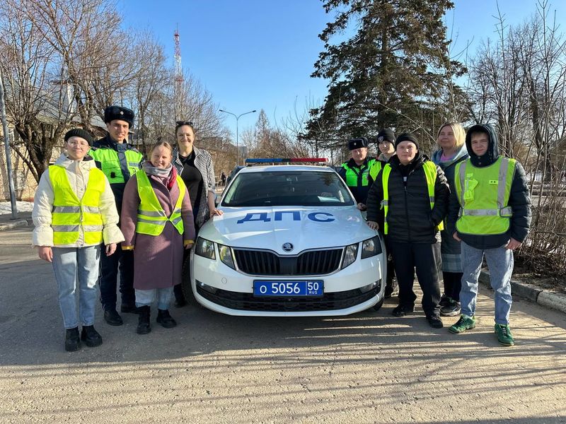 В Рузе провели акцию «Пристегнись»