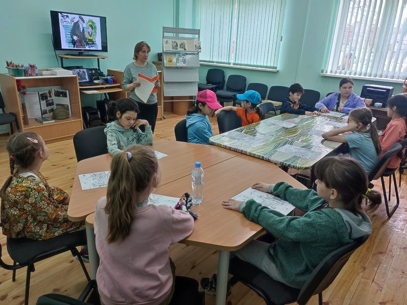 Юные тучковцы учились нравственности по рассказу Валентины Осеевой