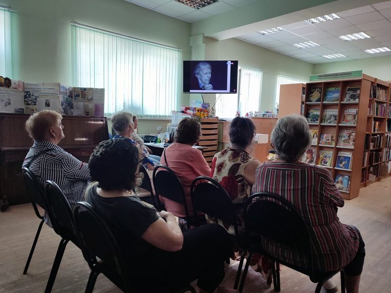 В Тучковской библиотеке вспоминали Татьяну Пельтцер