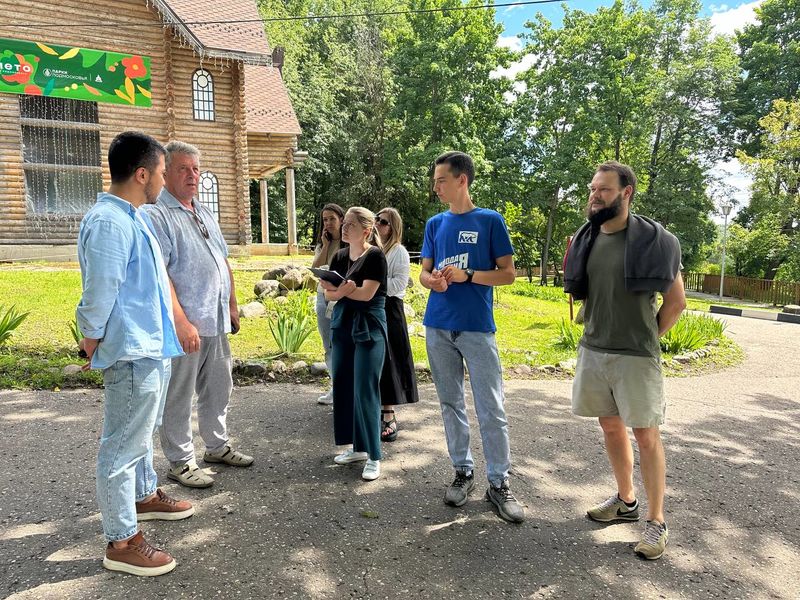 Общественный совет состоялся в парке «Городок»