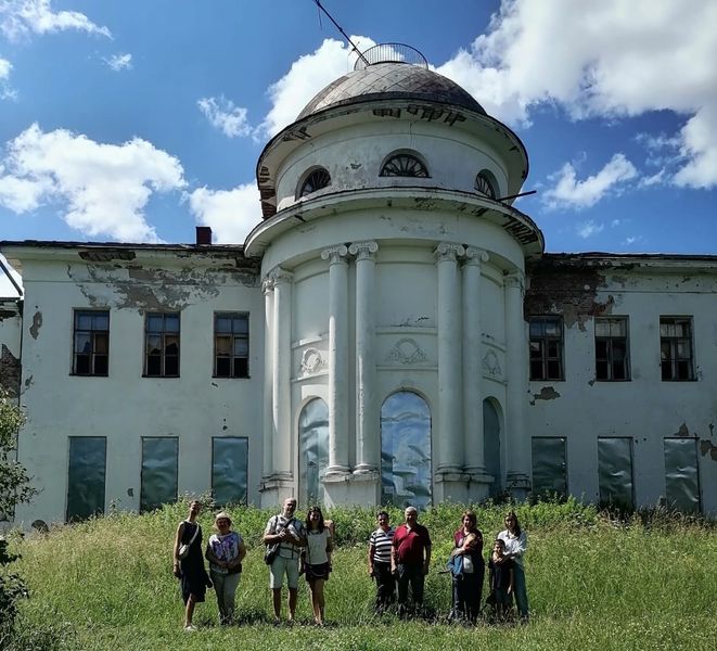 В усадьбе Любвино прошла экскурсия 