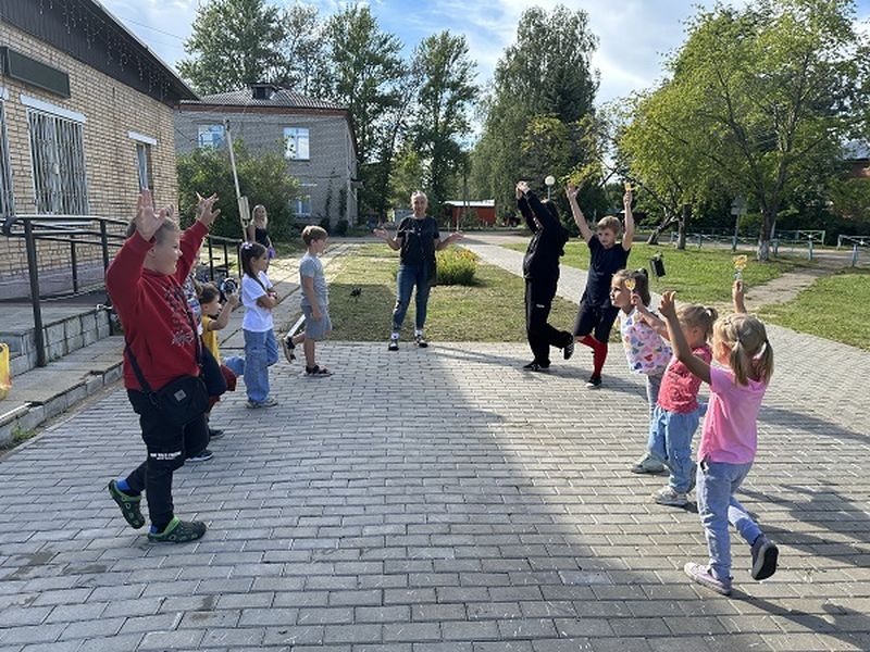 В Нововолково вспоминали старые дворовые игры