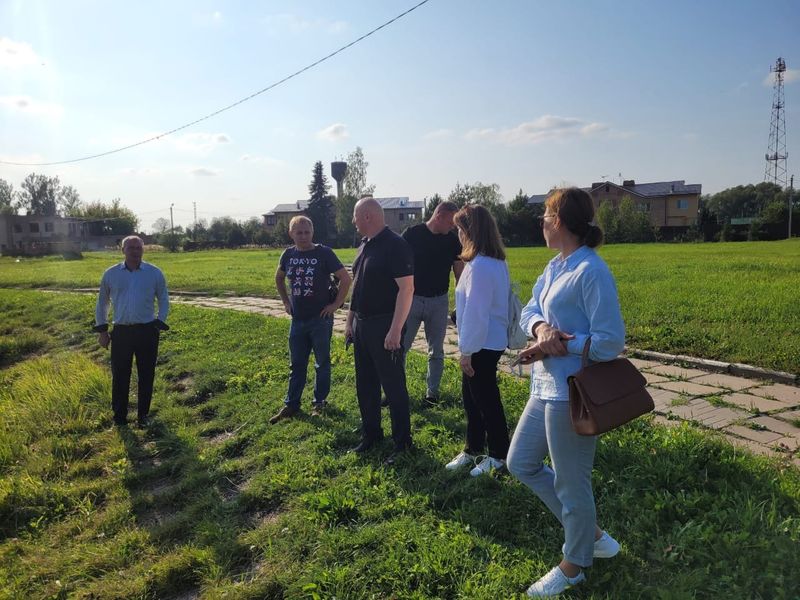 Заместитель главы Рузского городского округа Валентина Буздина провела встречу с жителями деревни Лидино