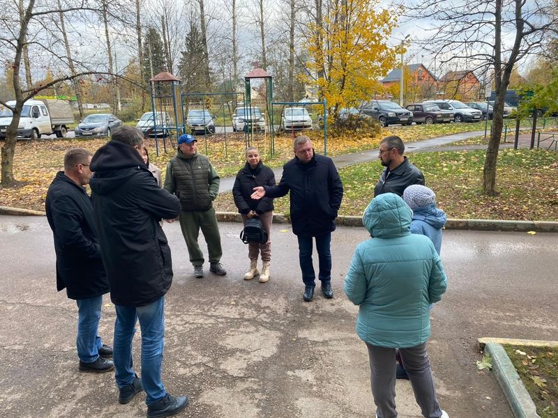 В Тучково обустроят тротуар