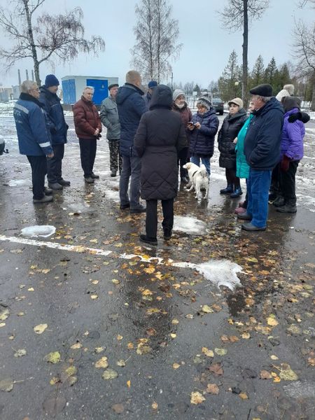 В Петрищево прошла встреча с жителями