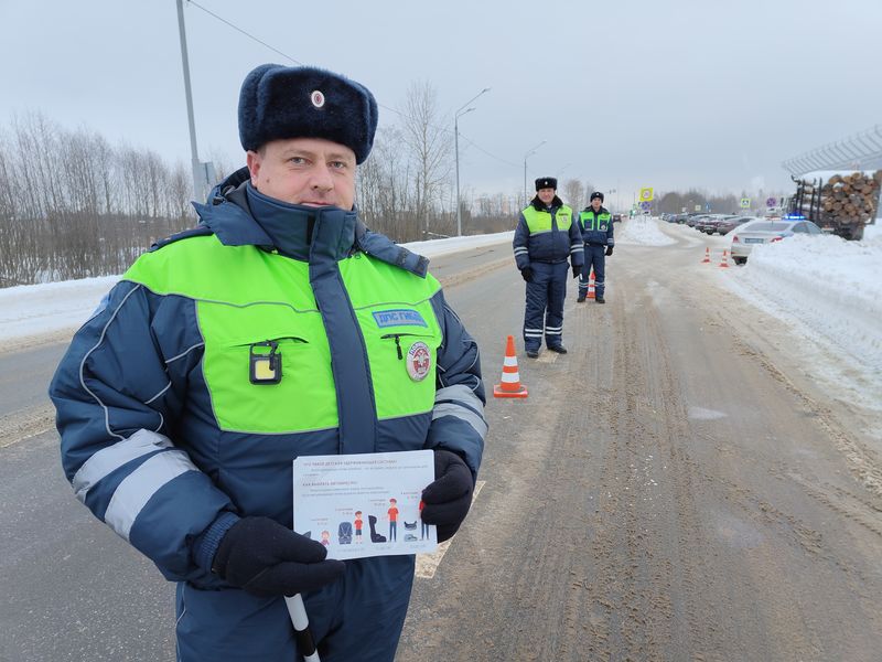 Рузская Госавтоинспекция проводит рейд «Детское кресло»